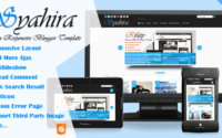 Syahira V1.10 Premium Blogger Template 2