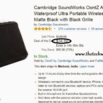 Amazon 80% Offer: Cambridge SoundWorks OontZ Angle PLUS Wireless Speaker only $32.99 16