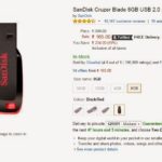 (Starts from Rs.165 )SanDisk 8GB Pen Drives offers in Amazon India 1