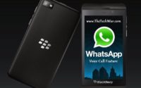 How to Activate Whatsapp Voice Call Feature on Blackberry Mobiles 4