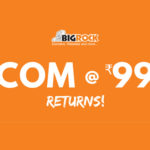 BigRock India Mega offers .com Domains @ Rs.99 3