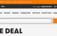 Godaddy .COM domain register Rs.99 ($1.49) per year Coupon Code 1