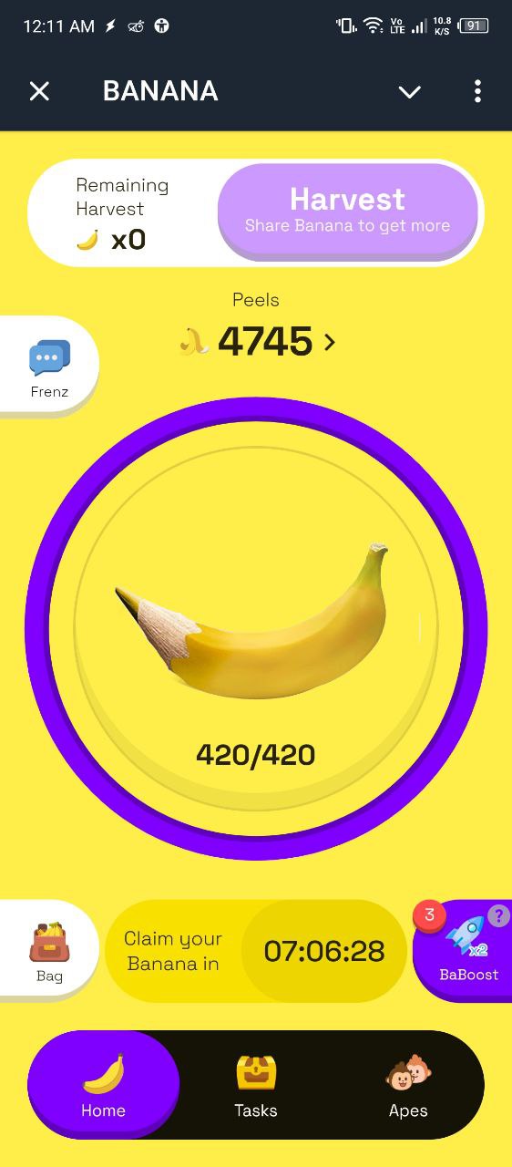 Banana Airdrops - Participate Guide - Claim Free $Banana Tokens 1